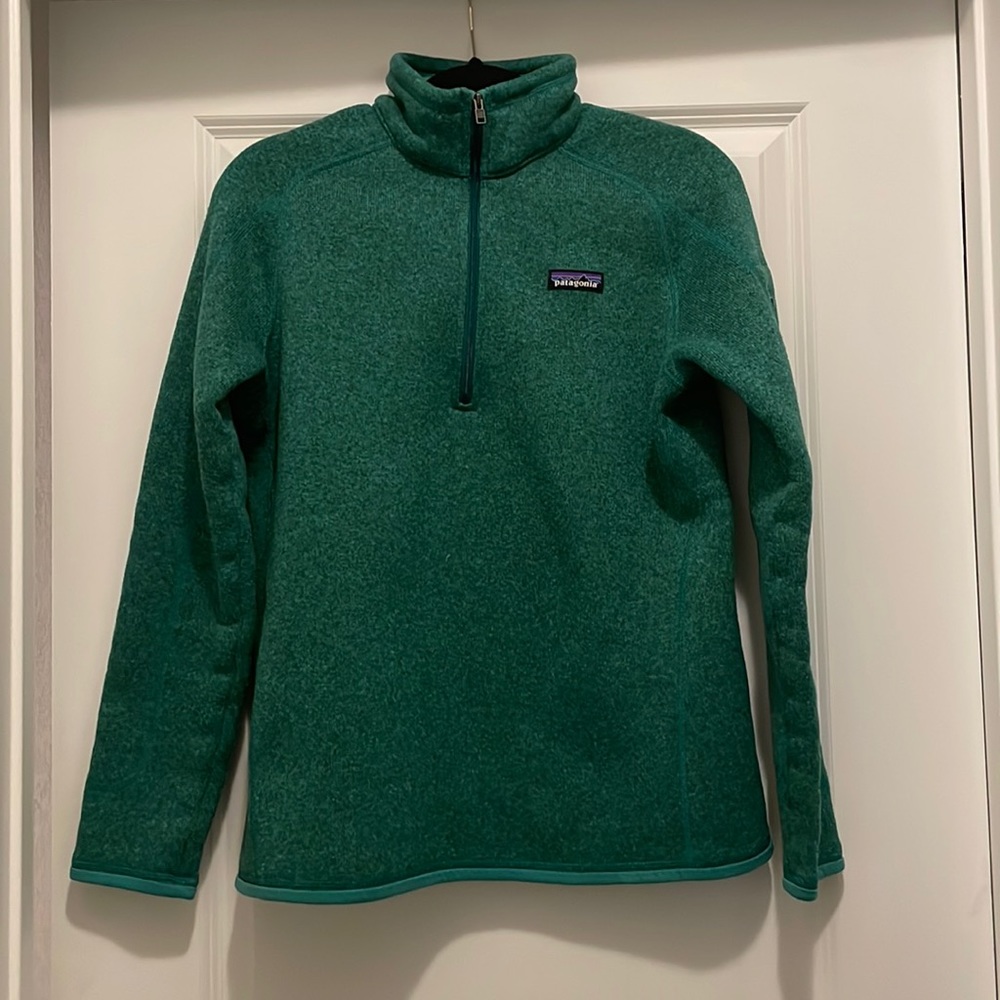Teal Patagonia Better Sweater